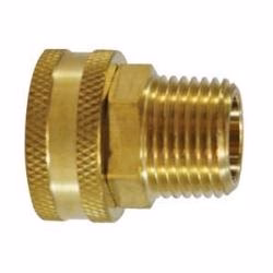 3/4" Female Garden Hose Swivel x 1/2" Male NPT Brass Adapter
