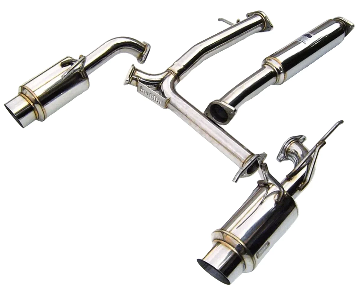 Invidia N1 Exhaust for Nissan 350Z (2003-2008) Polished Tips Catback, +10.1 HP / +5.1 lb-ft, HS02N3ZGTP