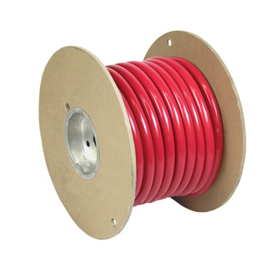 Pacer Red 4/0 AWG Battery Cable - 25' - P/N WUL4/0RD-25