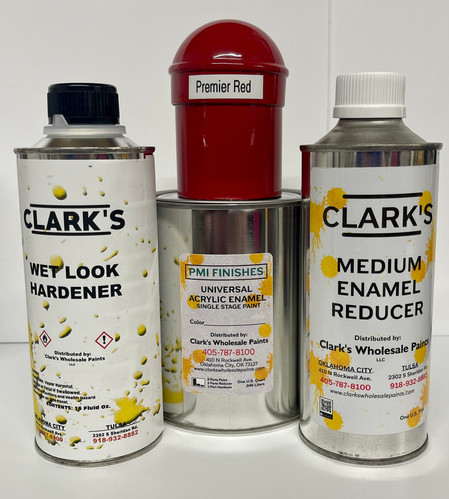 Premier Red Acrylic Enamel Quart Kit