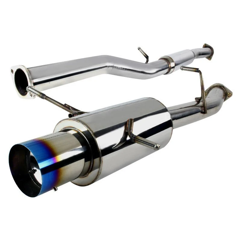 Spec-D Tuning Exhaust Subaru WRX / STi (02-07) 3” w/ N1 Muffler w/ Blue Burnt or Polished Tip