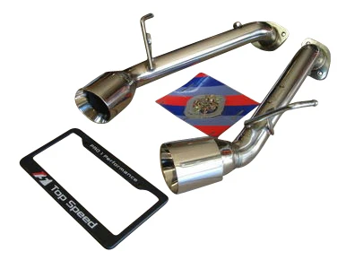 Top Speed Pro 1 Exhaust Nissan 370Z (09-19) G37/Q60 Coupe (08-16) Muffler Delete
